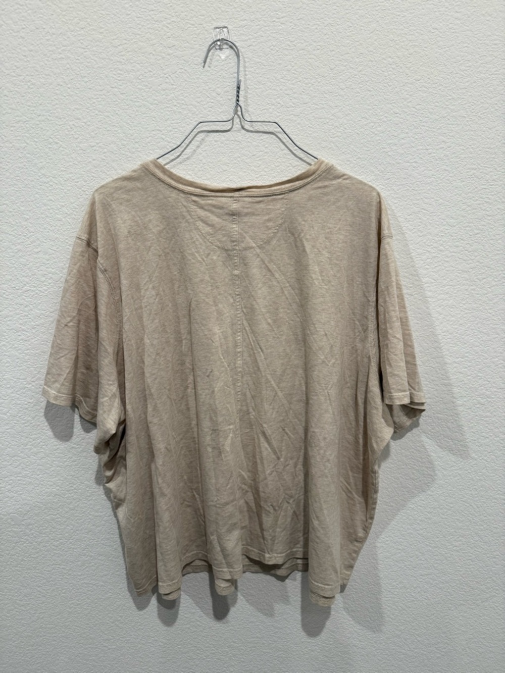 Carhartt Beige Short Sleeve Crewneck Top